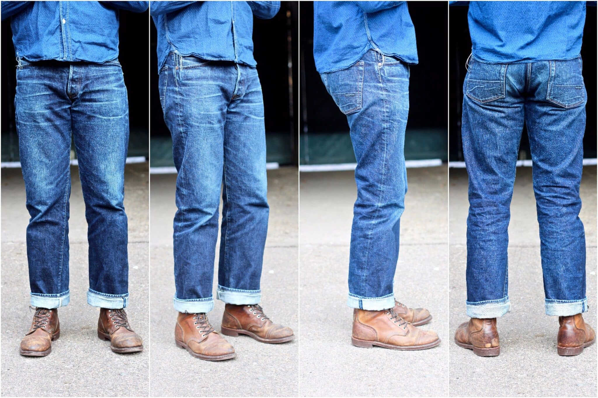 Loose fit Indigofera Kirk jeans