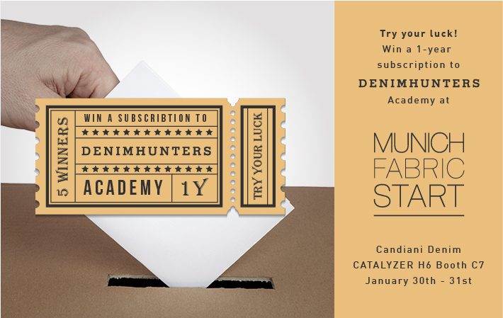 Candiani Denimhunters Academy Raffle