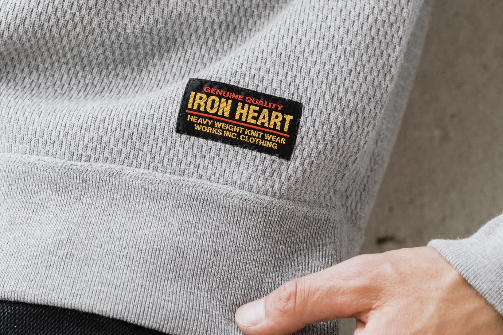 This New Waffle Sweater Shows What Comes After Loopwheeled