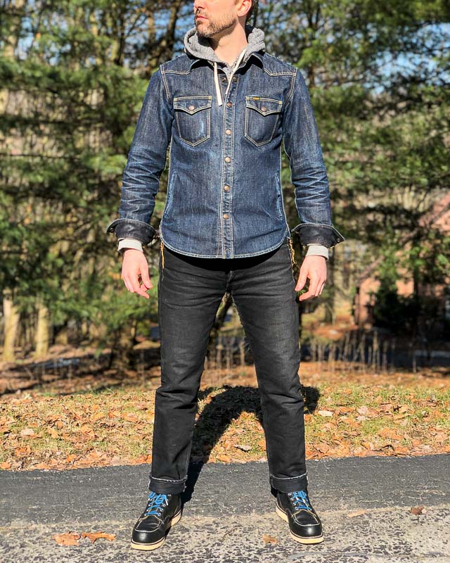Iron Heart 17 oz. CPO shirt