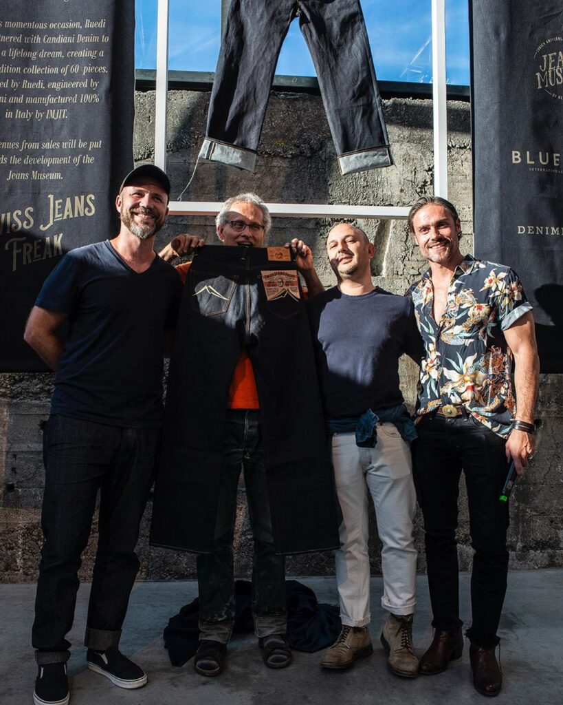 Ruedi Karrer, Swiss Jeans Freak, Blue Blooded Portfolio, Denimhunters, Candiani collaboration,